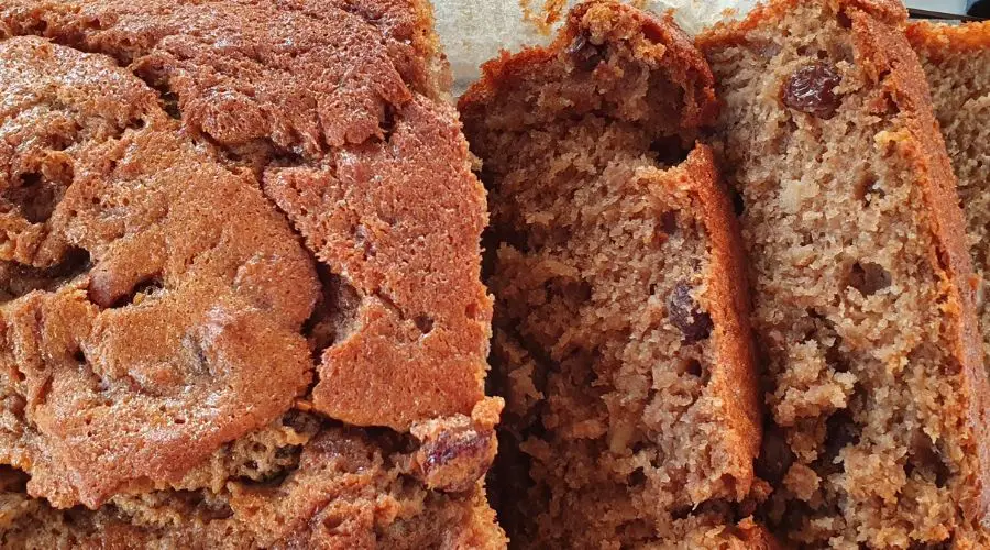 Banana and fruit tea bread recipe image