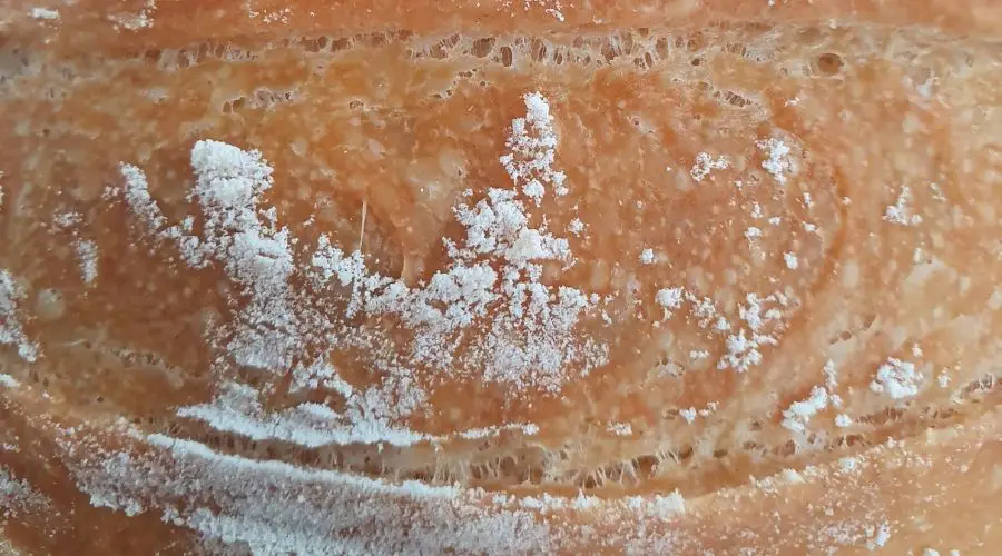 Image of dough baked with steam