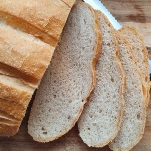 Image of handmade white bread